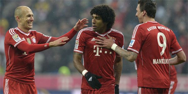 Frankfurt foi um adversário fácil para o BayernFonte: Superesportes.com.br