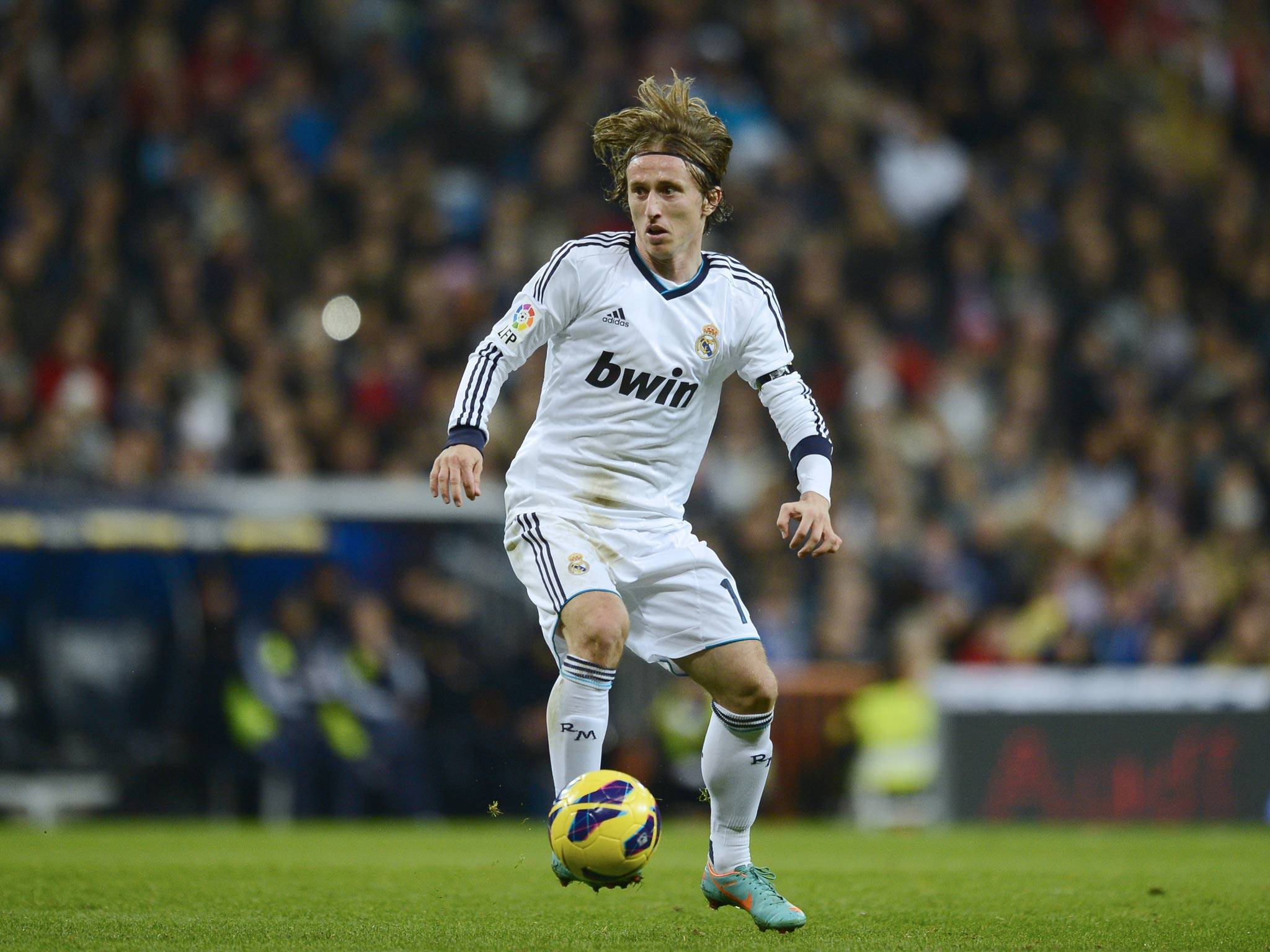 Luka Modric, lors d'un match avec le Real Madrid