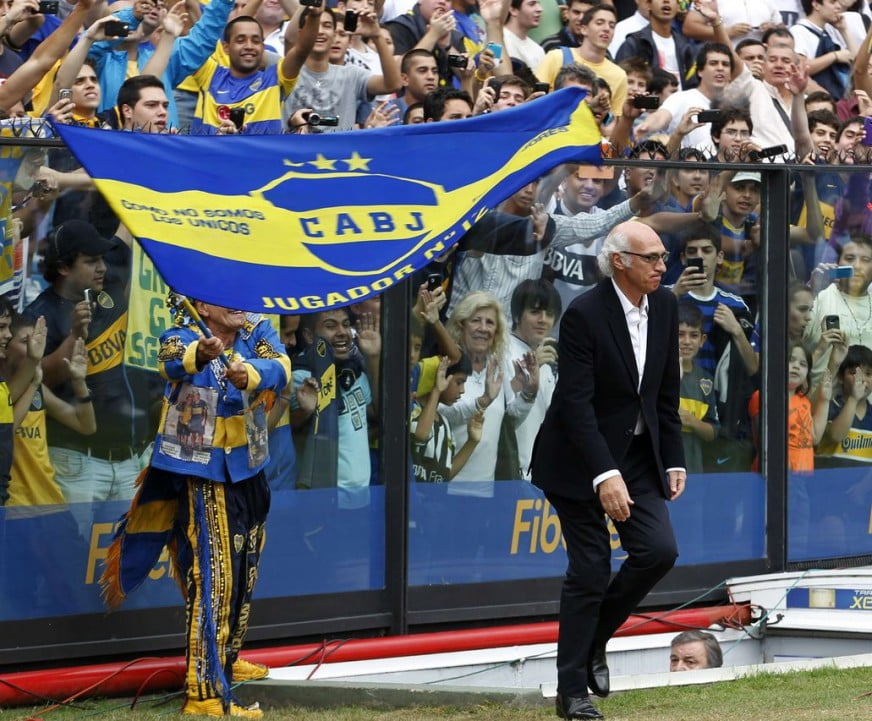 Carlos Bianchi no seu regresso ao Boca Fonte: vivelohoy.com