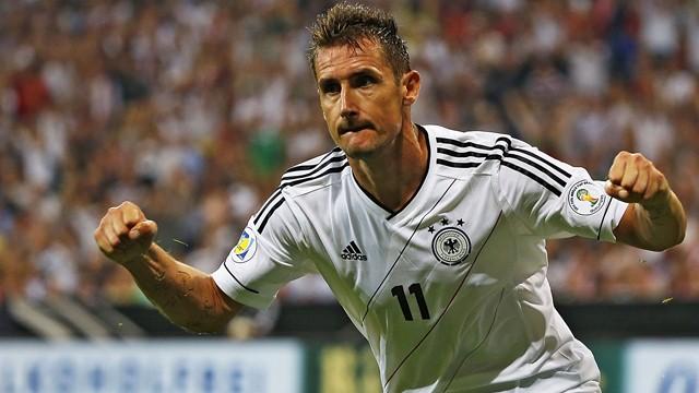 Aos 35 anos, esta é uma oportunidade de ouro para Klose se tornar o melhor marcador da história dos Mundiais  Fonte: Eurosport