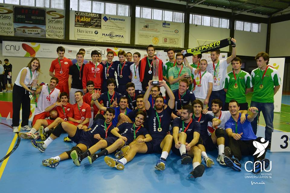 Com a vitória diante da AEFEP, o IPPorto renovou o título no Voleibol Masculino