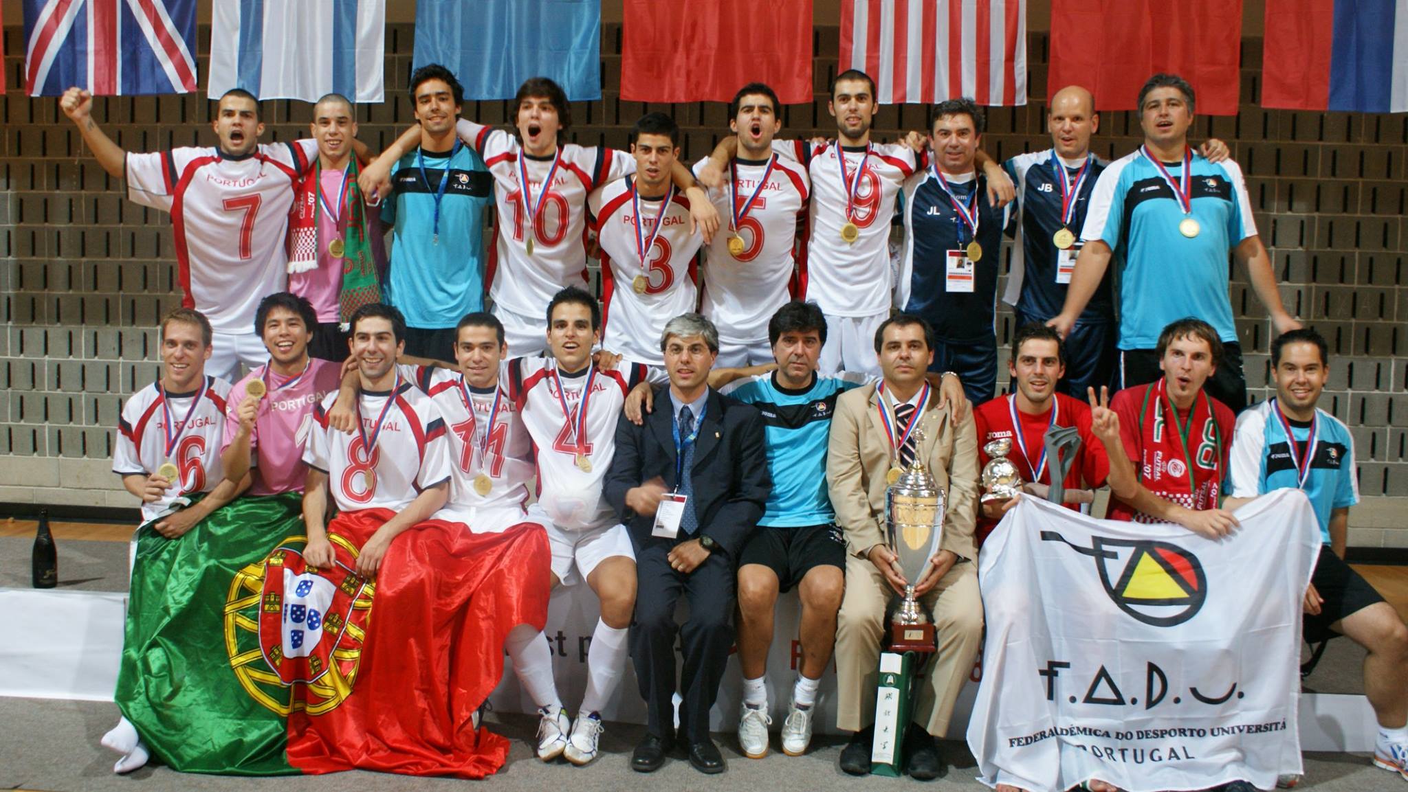 Em Koper, na Eslovénia, onde se sagrou Campeão Mundial Universitário (2008)