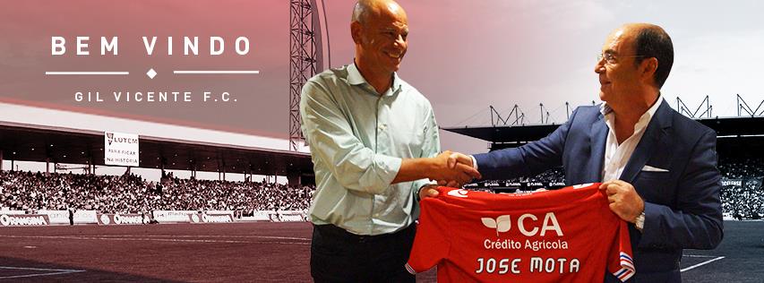 José Mota tem pela frente uma das tarefas mais difíceis da sua carreira Fonte: Gil Vicente FC