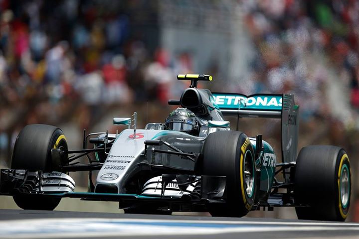 Nico Rosberg foi o grande vencedor do GP do Brasil Fonte: Mercedes AMG Petronas