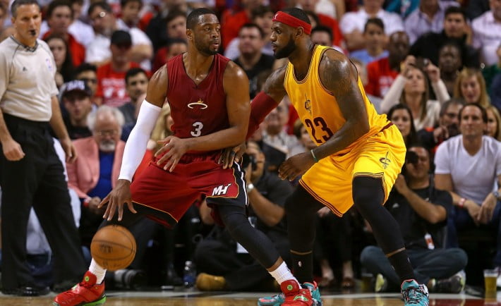 Miami Heat e Cleveland Cavs são as equipas apontadas à final de Conferência Fonte: NY Times