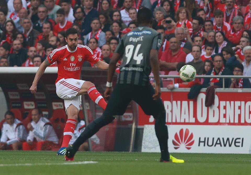 Jardel resolveu uma partida muito difícil Fonte: SL Benfica