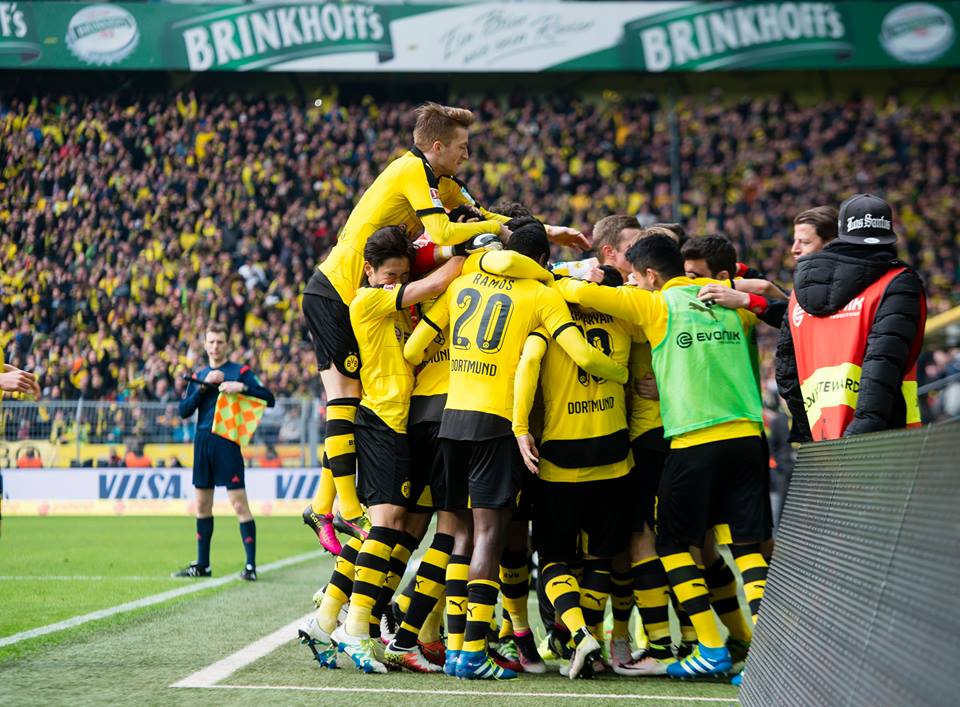 Thomas Tuchel fez “renascer” o Borussia Dortmund, que havia ficado em 7º lugar na temporada passada. Fonte: BVB Dortmund