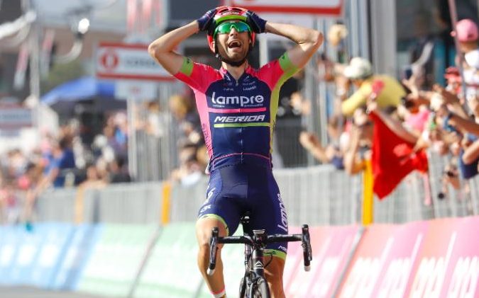 Diego Ulissi leva para casa mais duas vitórias no Giro Fonte: telegraph.co.uk