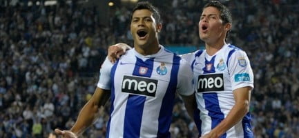 Hulk e James fazem falta ao FC Porto Fonte: FC Porto