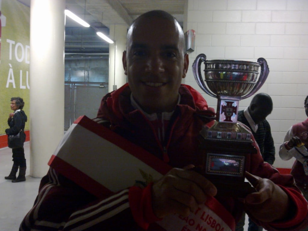 Pepa treinou as camadas jovens do Benfica