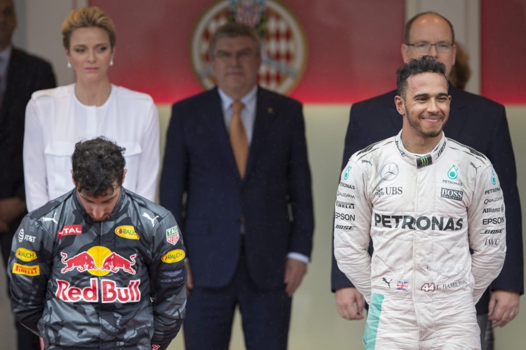 A desilusão visivel de Ricciardo Fonte: F1