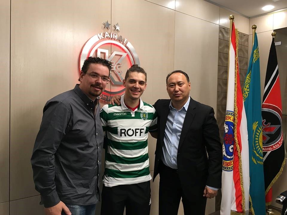 Léo, vindo do Kairat Almaty, é uma das novidades do Sporting 2016/17 Fonte: Sporting Clube de Portugal