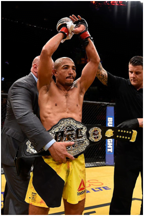 José Aldo (na foto) voltou em grande forma Fonte: ufc.com