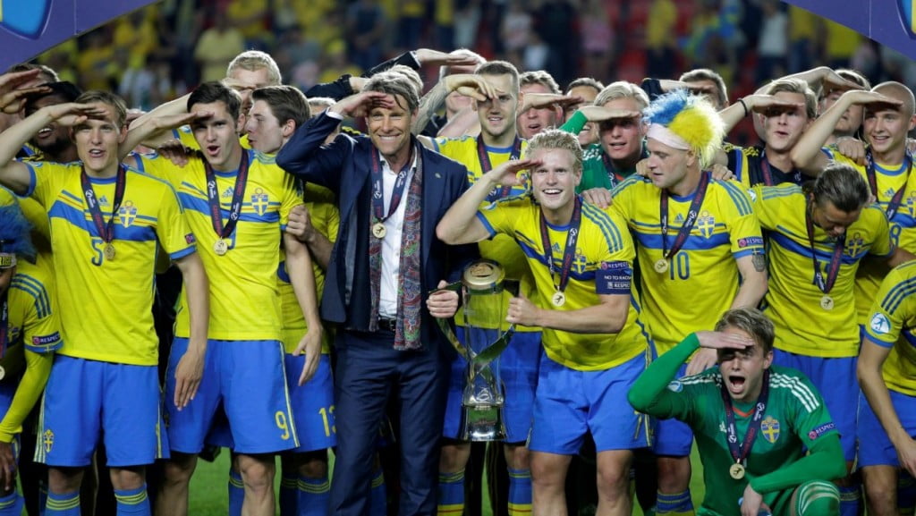 A Suécia quer repetir a brilhante prestação nos sub21 Fonte: Trivela