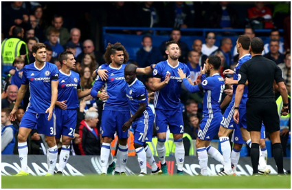 Os Blues apanharam o City na liderança Fonte: Chelsea FC