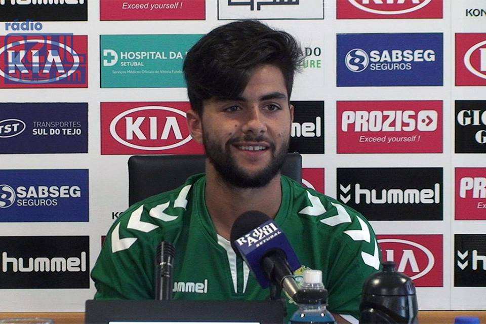 João Amaral Vitória FC Fonte: Vitória FC
