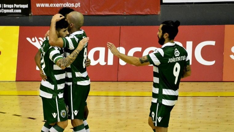 O Sporting garantiu uma vitória tranquila no pavilhão do Belenenses Fonte: Sporting CP